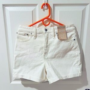 BNWT Madewell High Rise Denim Shorts